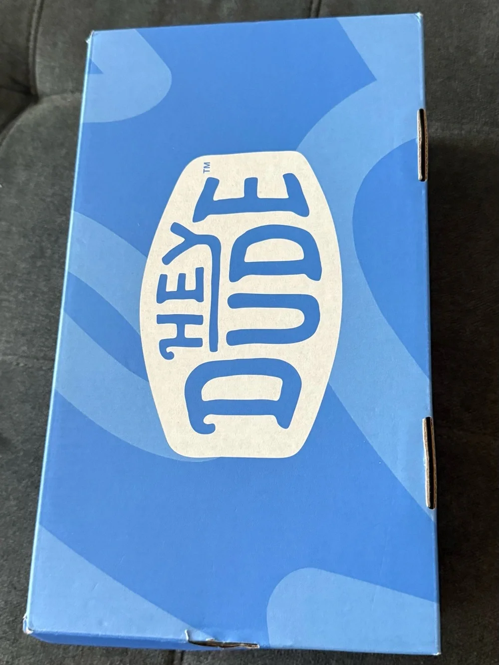 Hey Dude Cream Slip-On Canvas Shoe with Gold Stud Accents
